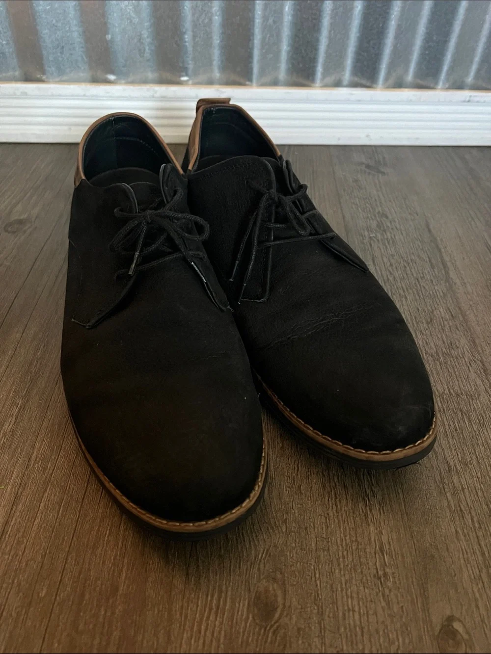 Timberland Black and Brown Derbys 44